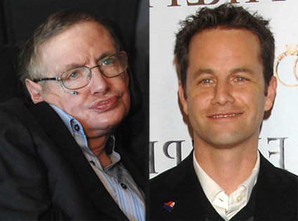 Kirk Cameron, Stephen Hawking Kirk Cameron, Stephen Hawking